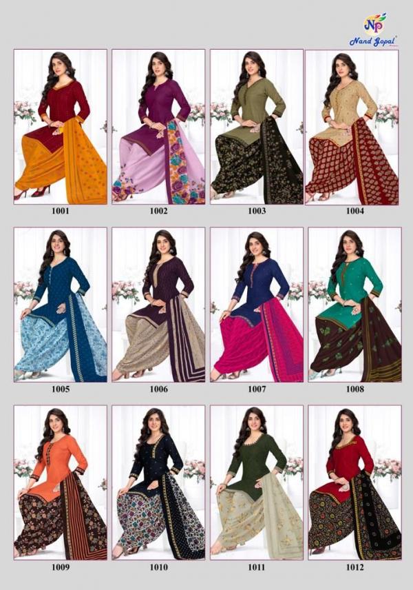 Nand Gopal 5 Star Patiyala Vol-2 Cotton Designer Patiyala Dress Material